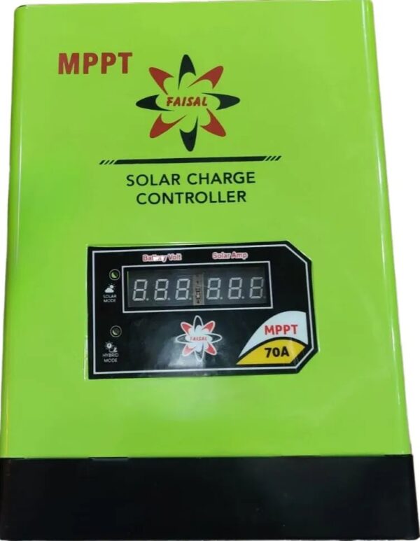 Faisal Mppt Solar Charge controller (Normal-model)70 ampere 12/24 Volt 1200/2400 Watt - Image 2